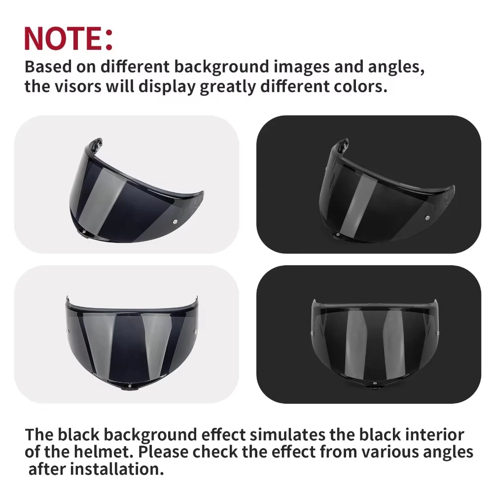 

For AGV K6 K6s K6 s Motorcycle Helmet Visor Helmet Face Shield Replacement Helmet Face Shield Windshield