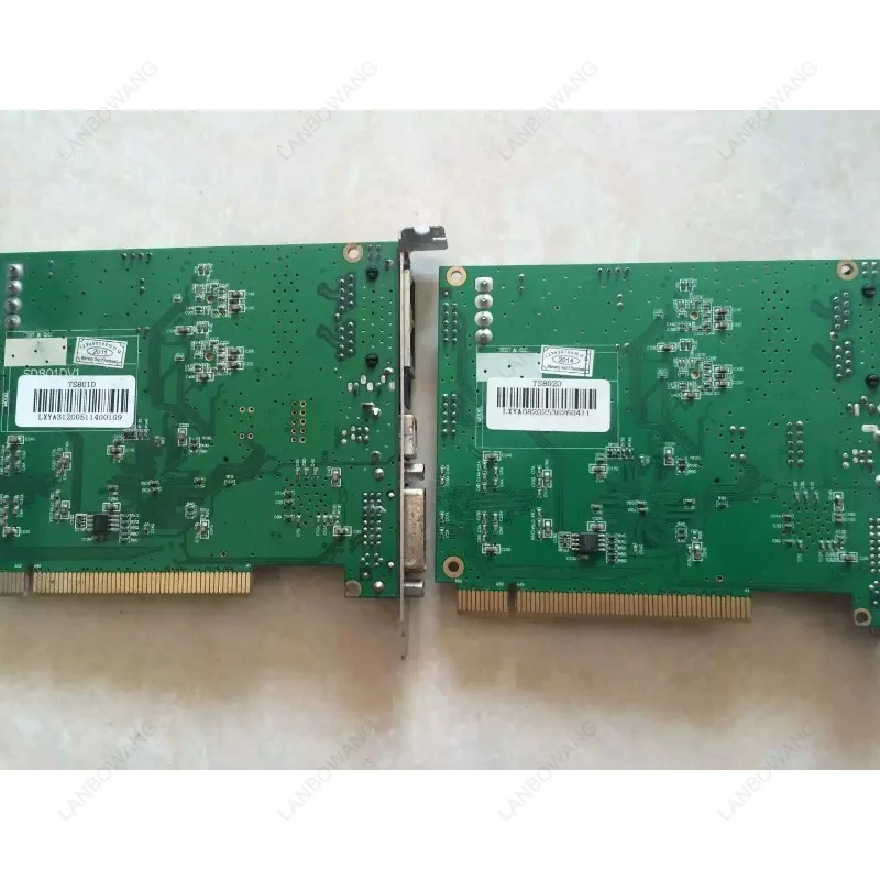 Linsn TS802D Full Color Sending Card, DVI Input LED Display Control Card for Synchronous System 2048x640