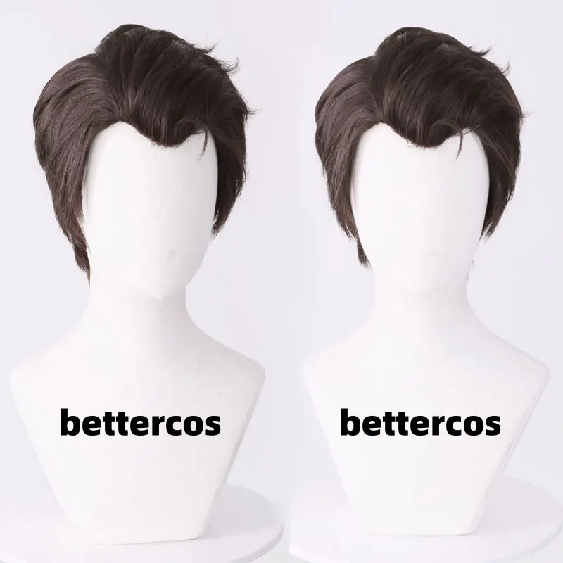 Jayce Wig Game LOL Cosplay Men 28cm Short Hair Arcane Season 2 Jayce Cosplay Wig Free Cap Wig