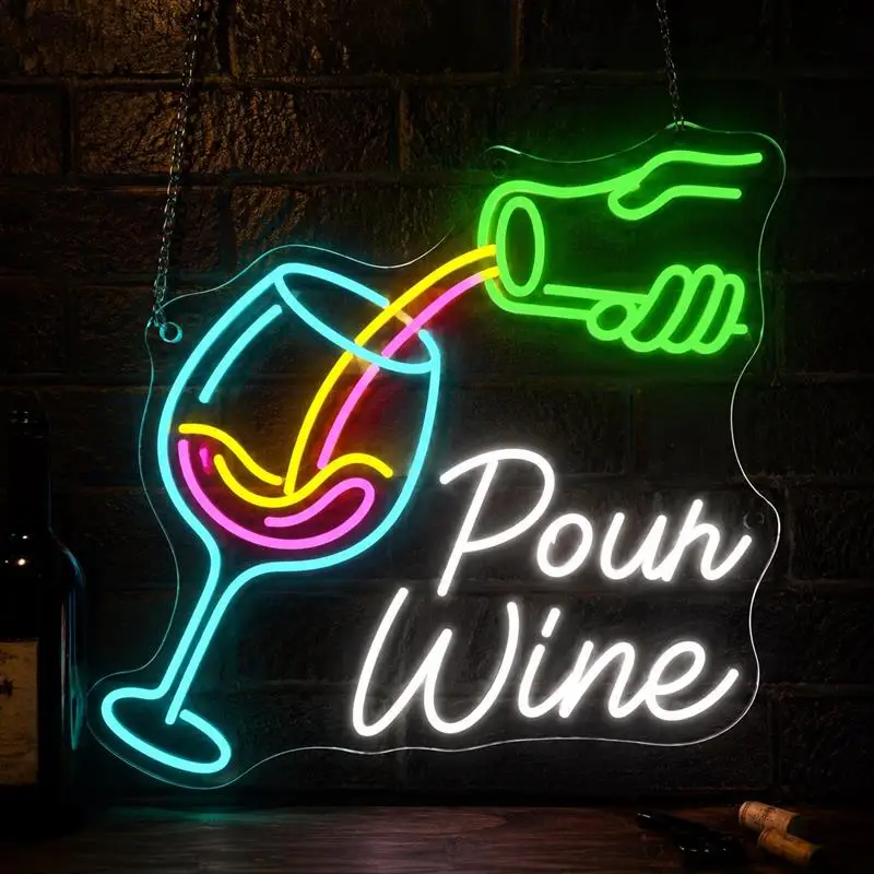 enseigne-neon-«-pour-wine-»-a-intensite-variable-pour-la-decoration-murale-de-bar-ou-de-pub