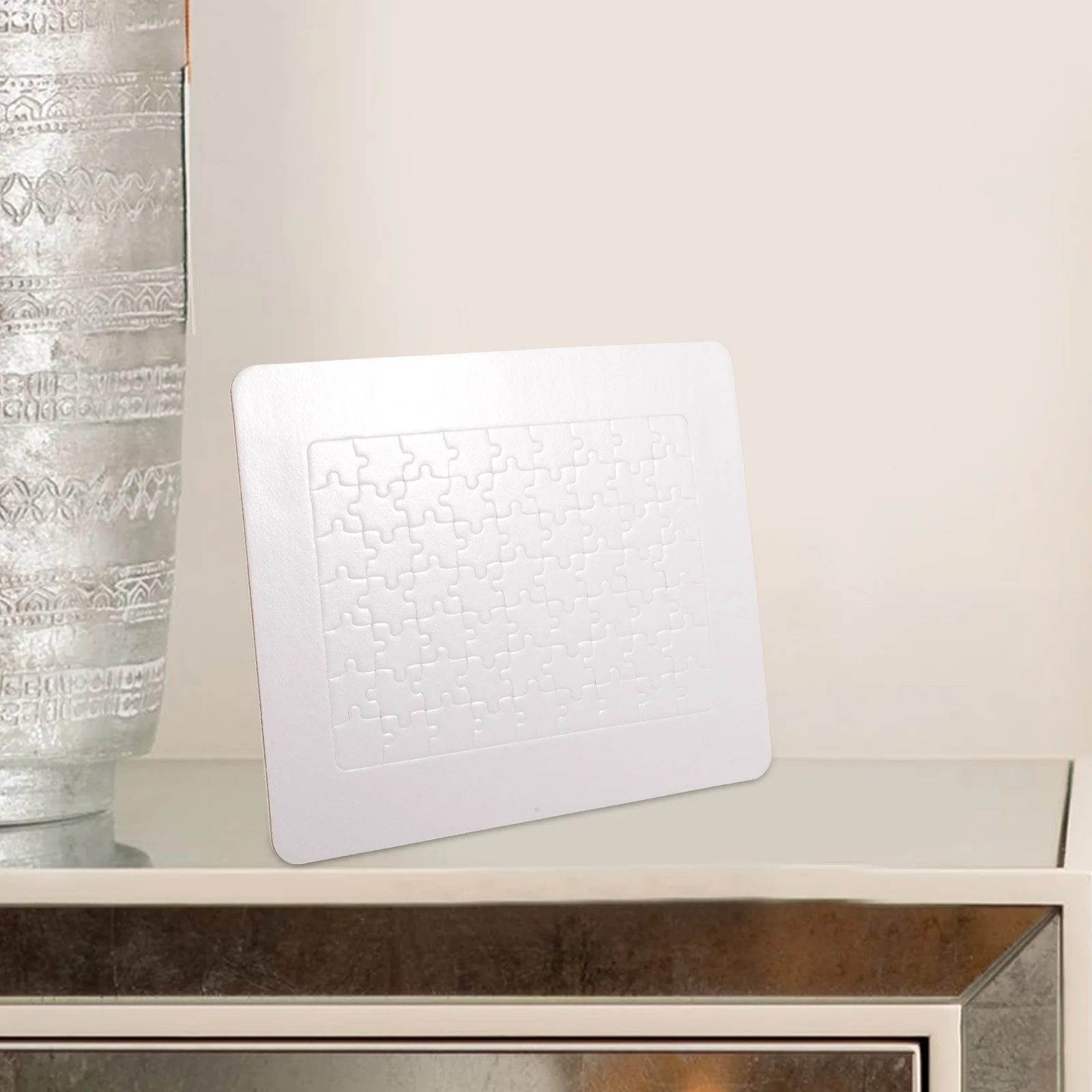 승화용 나무 블랭크 퍼즐 DIY 열전사 인쇄 퍼즐 파티 게임 모임에 완벽