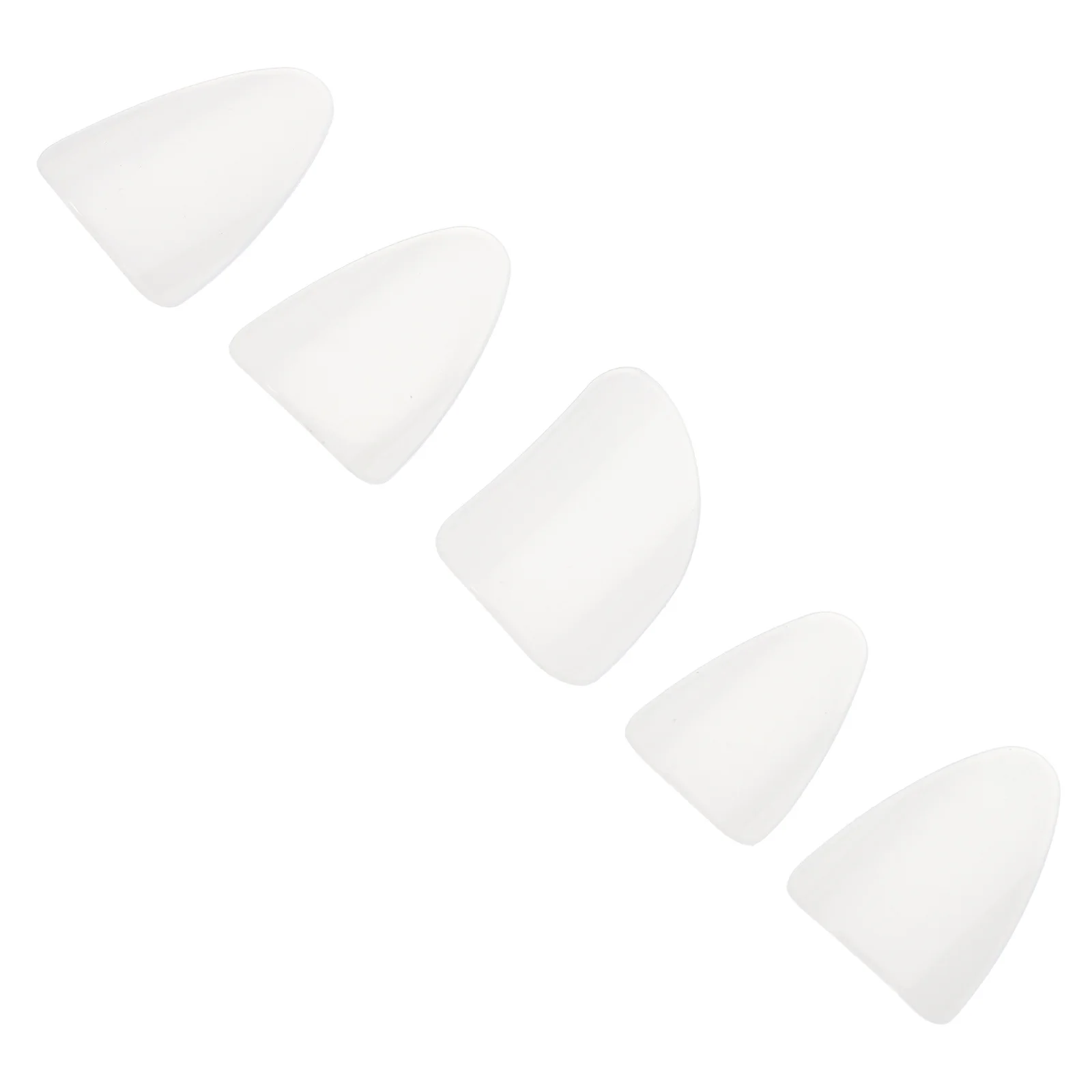 

5pcs Pipa Nails Professional Nylon Finger Nail Protectors For String Instruments Lightweight Easy To Clean Durable Use Gift For