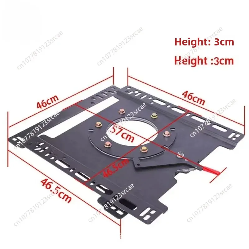 HW-TRS T5 T6 RV, Truck, Commercial Vehicle Front Seat Swivel - Easy Manual Adjustment, Enhanced Comfort  0º~360º Rotation Range