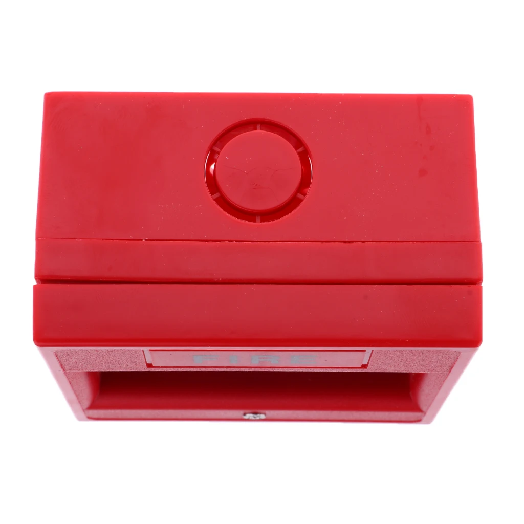 Emergency Release Fire Alarm Switch Sandblast Panel Home Security Door Break Button for Shop Exit Protection
