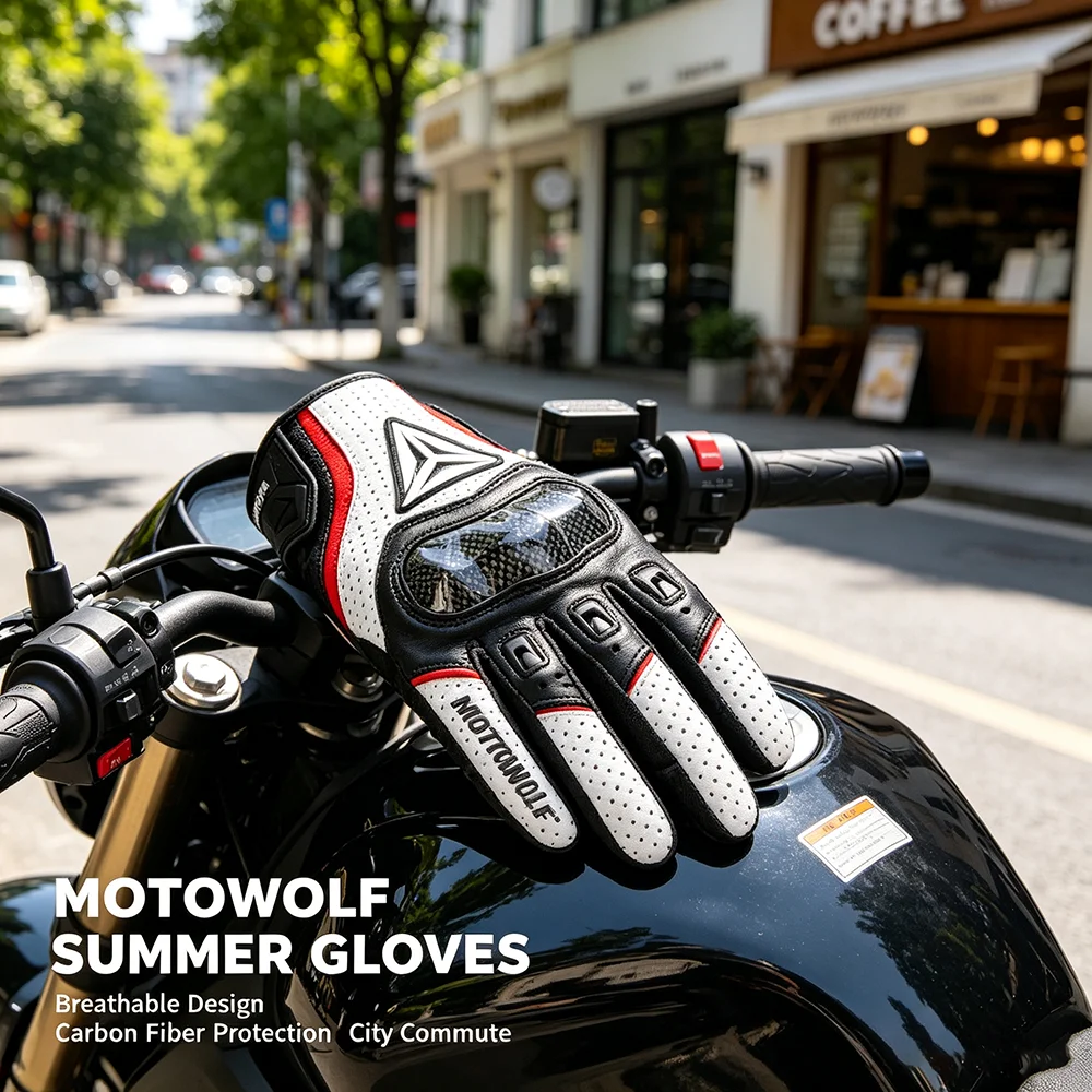 Genuine Leather Motorcycle Glo - đánh giá và giá Motorcycle Glove Knuckle