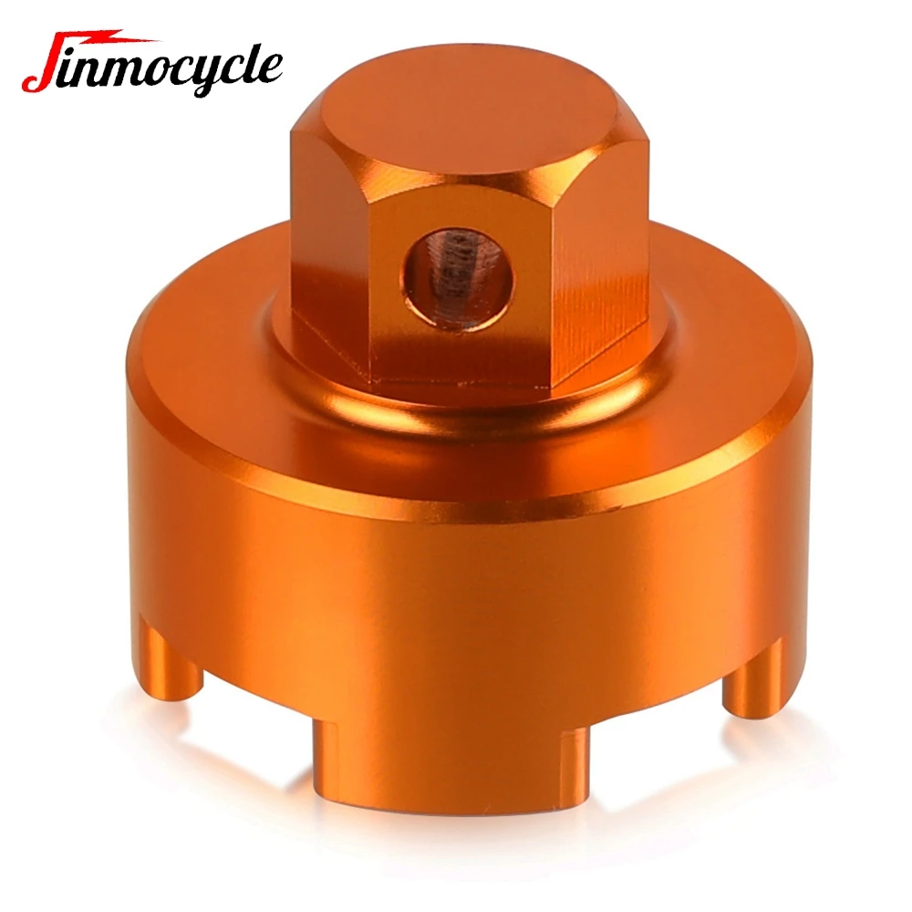 For 125-250 SX 250-450 SXF 250-300 XC 250-450 XCF 2007-2018 Motorcycle Front Fork Compression Valve Removal Tool Suspension Tool