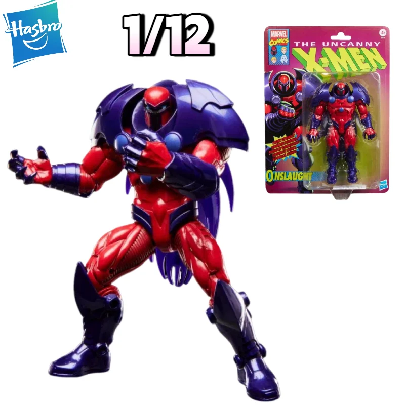Figura de acción coleccionable de 6 pulgadas de Hasbro Marvel Legends Astonishing X-Men Onslaught, figura de Marvel Comics totalmente articulada