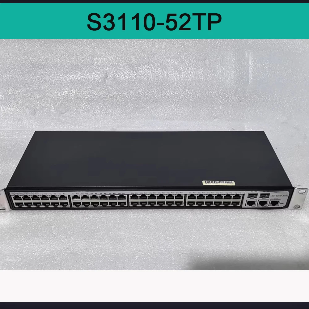 

For H3C 48 ports of 100M +2 ports of Gigabit light Switchboard S3110-52TP