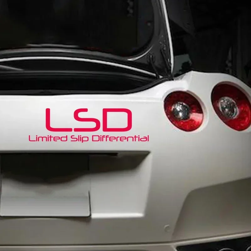 17 * 5CM limited slip differential with fun styling Jdm car doors, windows, bumpers, vinyl waterproof car stickers - Image 2