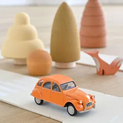 Nuevo modelo de coche Club a escala 1/43 2CV, juguetes fundidos a presión para regalo de colección, 1979