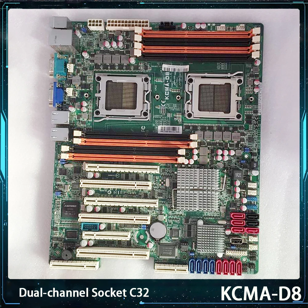 For ASUS KCMA-D8 Server Motherboard Dual-channel Supports Opteron 41/42/43 Series CPU Socket C32