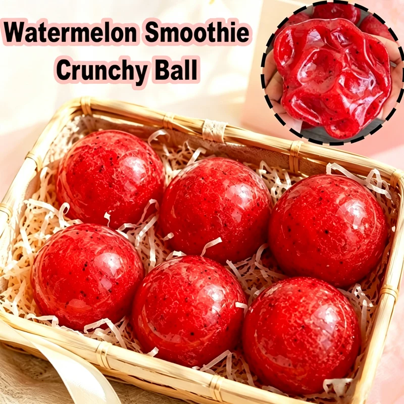 Watermelon Potato Slushy Vaseline Sensory Toy Knead Slow Rebound Squish Relief Stress Squeeze Anti-Anxiety Pocket Fidget Gift