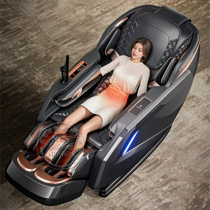 

2025 New Design High Quality Full Body Massager Luxury Electric 4d 3d Zero Gravity Full Body Stretching Massage Chair