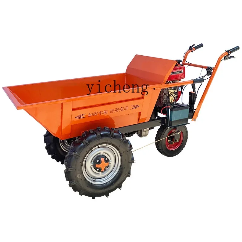 ZK Agricultural Dumper Truck Breeding Truck Narrow Road Orchard Climbing King Trolley