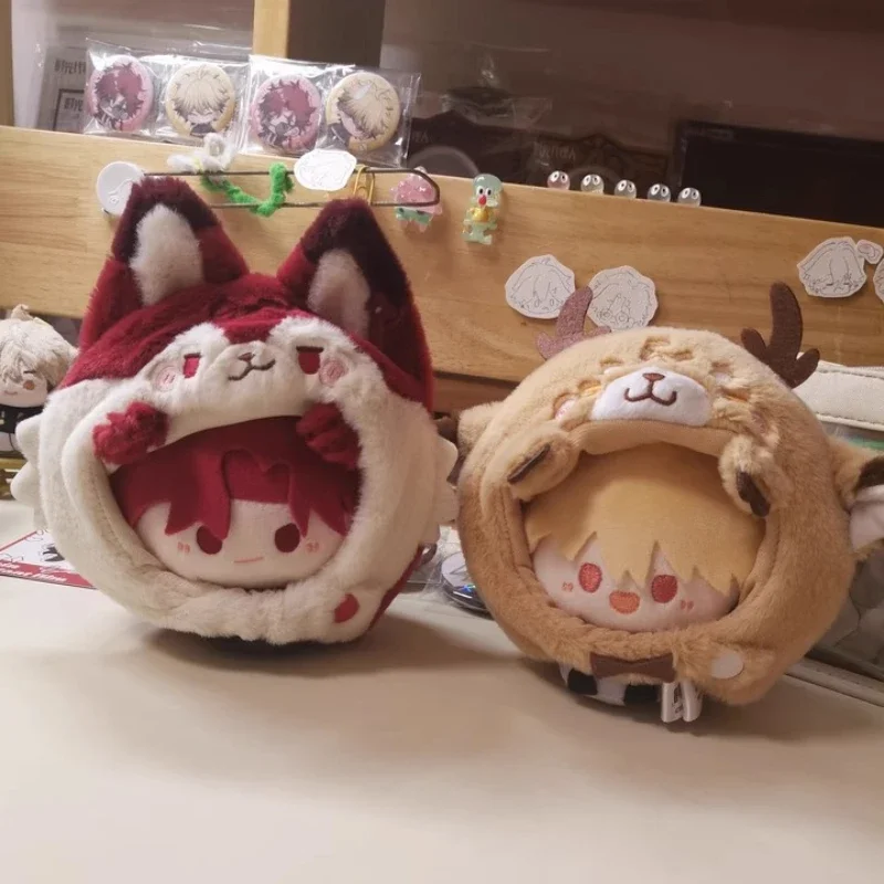 

8 см Link Click, мягкая хлопковая кукла Lu Guang Cheng XiaoShi, фигурка, мини-брелок, подвески, пушистая игрушка, аниме, каваи, коллекционные подарки