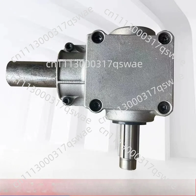 90 Degree Right Angle Steering Gearbox, 1:1 Gear Ratio T-type Commutator