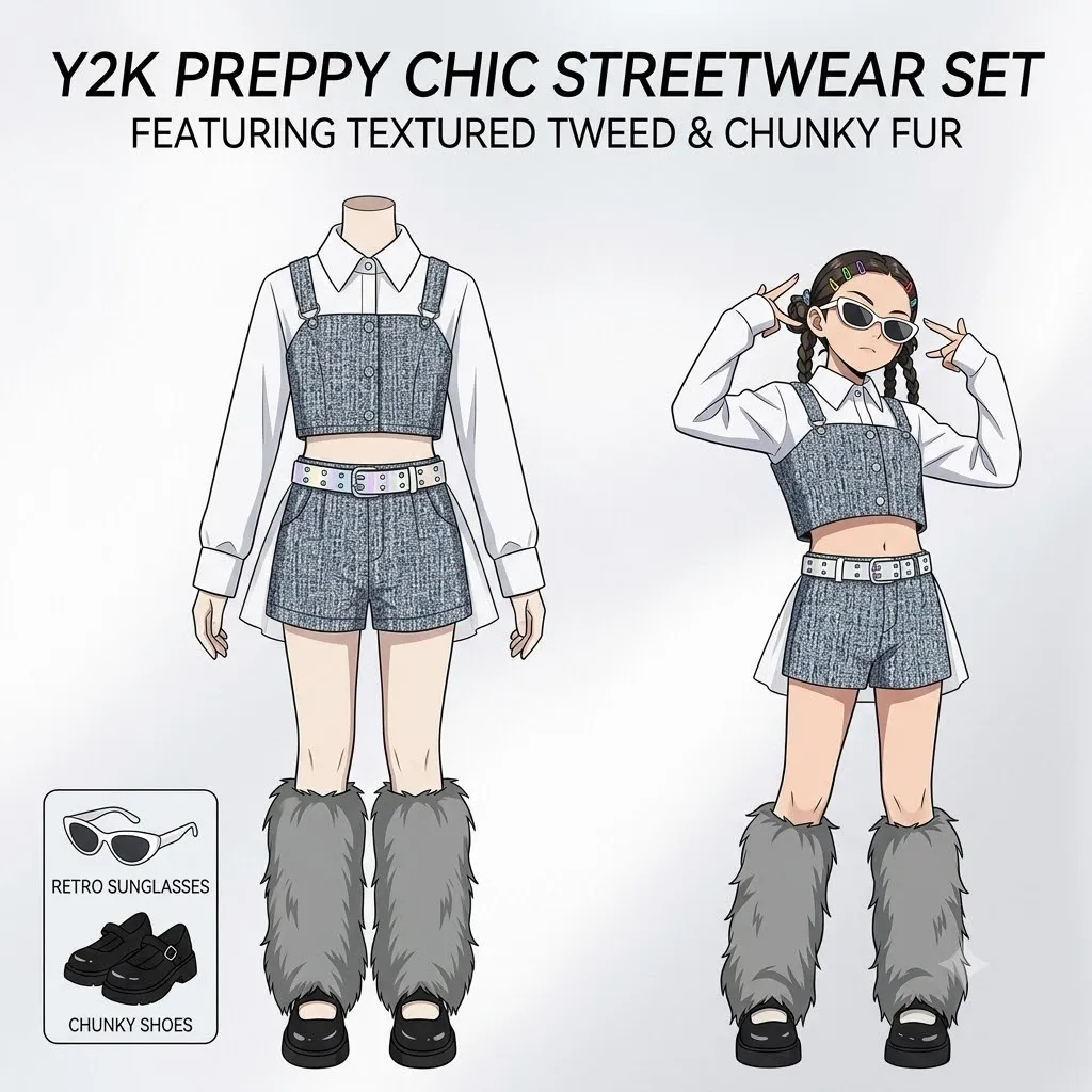 

Hip Hop Jazz Dance Costume Set Trendy Crop Tops Shorts Comfort Stage Outfit For Children Day Talent Show Concert Performance
