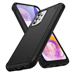 Heavy Duty Armor Shockproof Phone Case For Samsung Galaxy A13 A23 A33 A53 A73 A32 A52 5G Soft TPU Frame Hard Plastic Back Cover