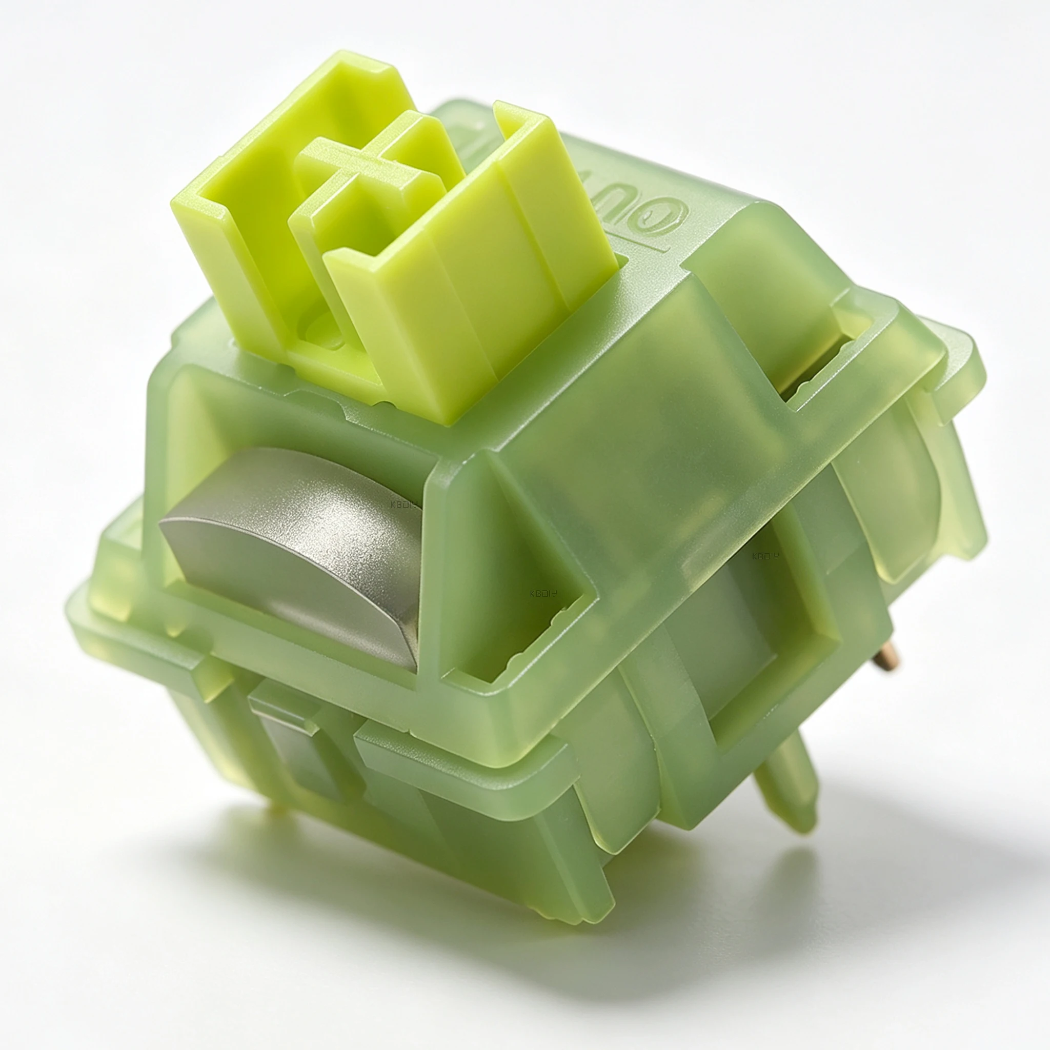 Interruptor Silencioso Outemu Lemon V3 35gf de 5 Pines, Interruptores Táctiles Cremosos para Teclado Mecánico de Juegos 60% Personalizado, POM PA66 Pre-Lubricado