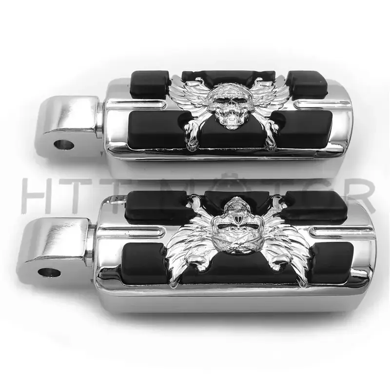 Gear Skull Footpegs For Harley passenger 2018-later Softail Fat Boy FLFB Fat Bob 2020-later LiveWire Motorcycle Accessories - Image 19