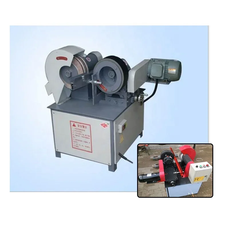 Multifunctional round pipe derusting cylindrical centerless grinder polishing machine for vehicle accessories polishing machine