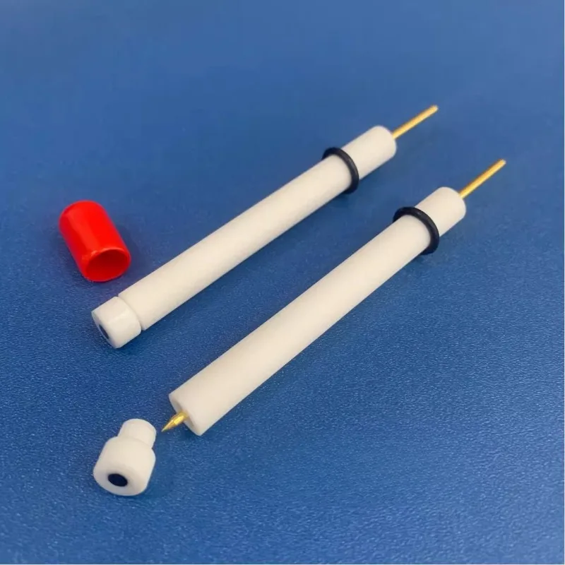 مجهر إلكتروني ثنائي الغرض قطب كربون زجاجي/قطب كربون زجاجي قابل للإزالة/2 مم، 3 مم، 4 مم، 5 مم