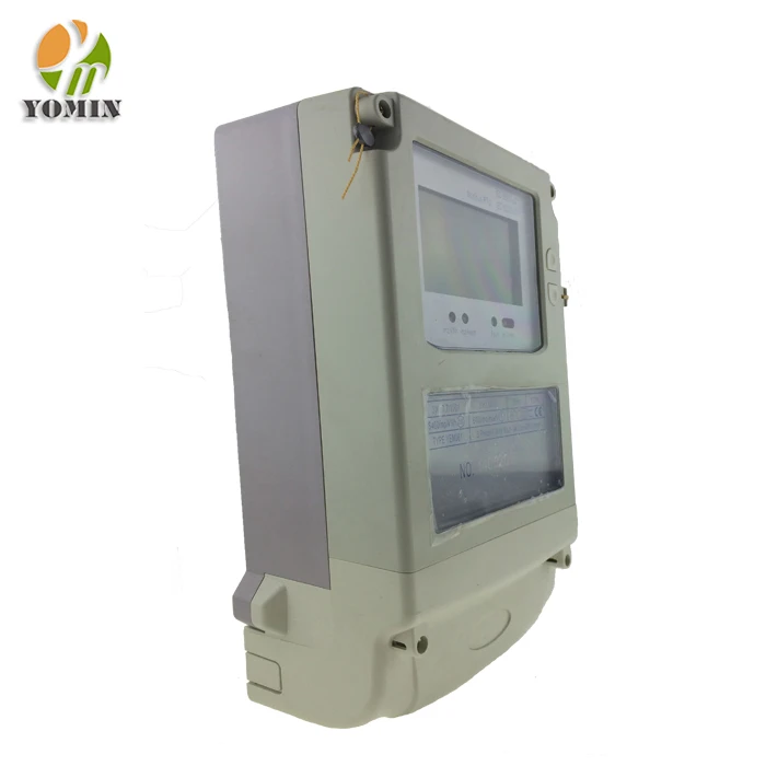 Three phase four wire digital multifunction electric meter with maximum demand and energy management system