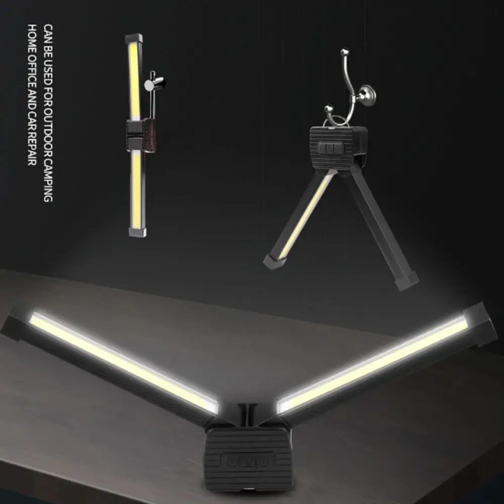

Dimming Function Foldable Led Work Light Waterproof Design Adjustable Brightness Rechargeable Working Light Portable Size