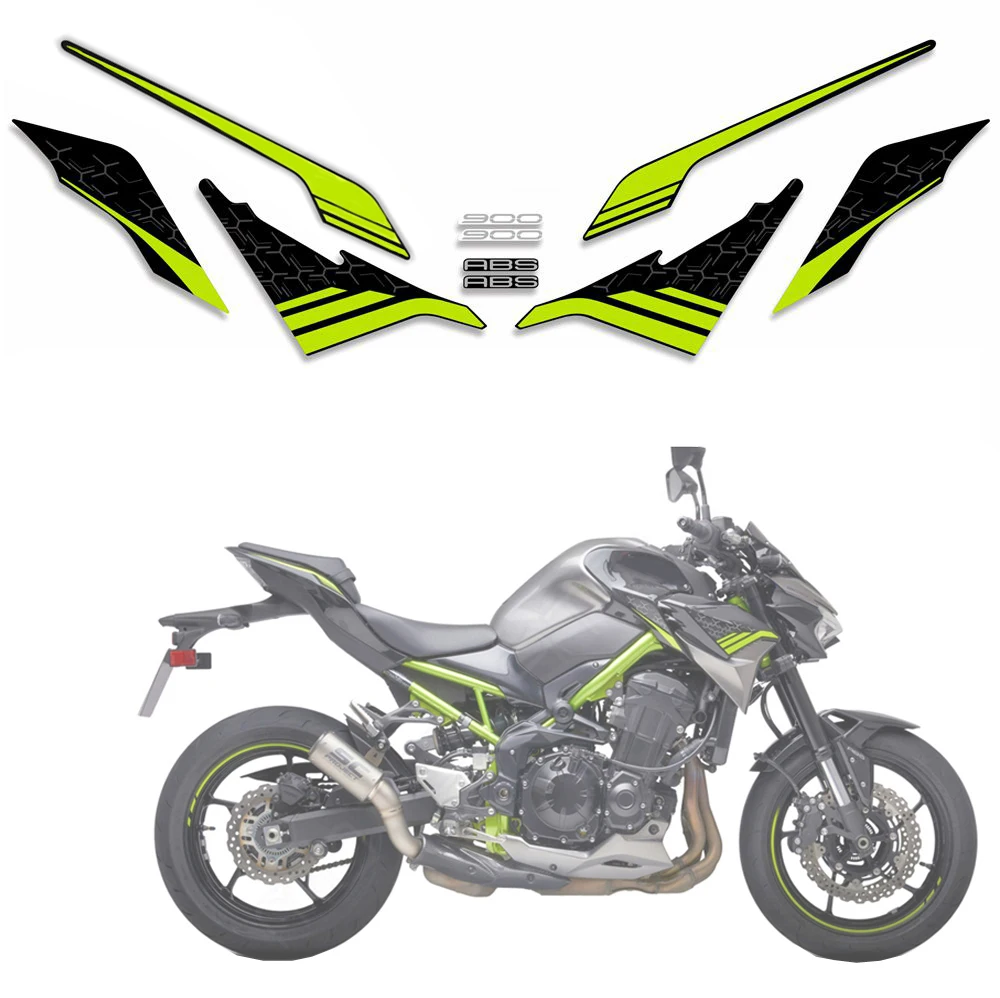 Kit de pegatinas de carenado para motocicleta, accesorios para KAWASAKI Z900 Z, 900, ZR900-F