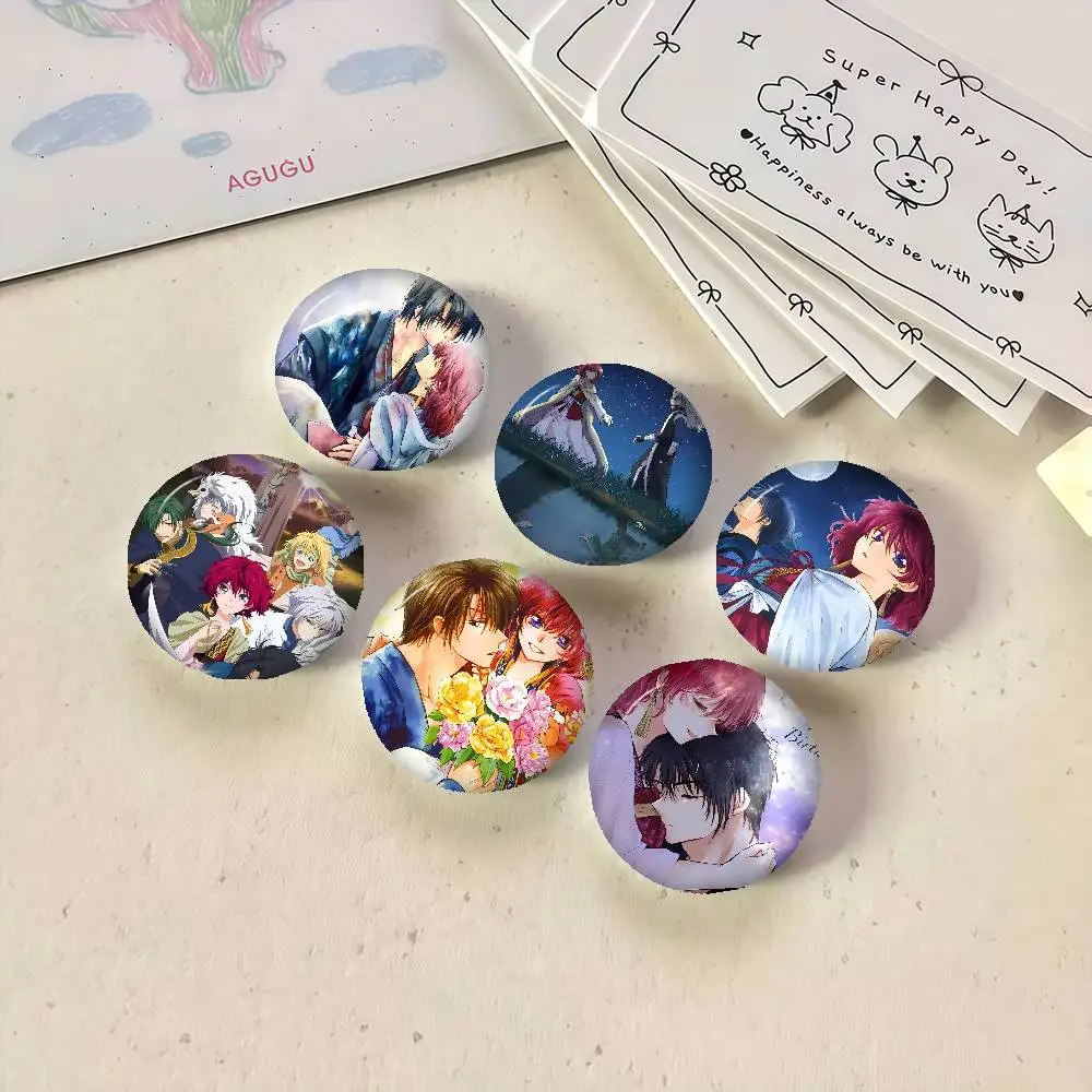 Anime Yona Of The Dawn Kreative Weißblech Soft Button Pins Tier Icon Brosche Revers Rucksack Abzeichen Zubehör Pin