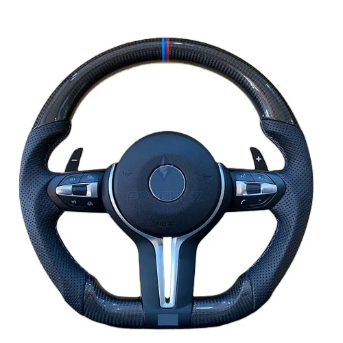 

NEW STYLE CUSTOMIZED CARBON FIBER STEERING WHEEL FOR BMWS F01 F02 F10 F11 F30 F35 F32 F90