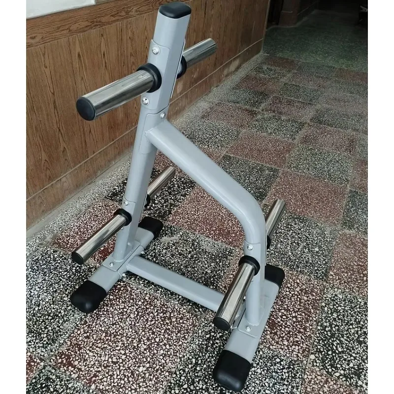 Vertical Weight Plate Tree Metal Barbell Rack Commercial Gym Storage Squat Rack