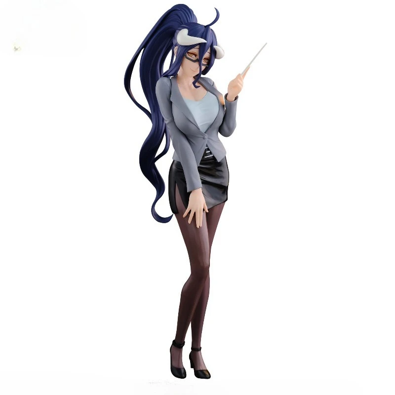 

Genuine Overlord Albedo teacher VER.20cm PVC Action Anime Figure Model Toys Figure Collection Doll Gift