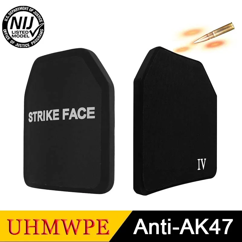 NIJ IV alumina bulletproof insertion plate ceramic plate tactical vest chest insertion plate bulletproof plate level 4