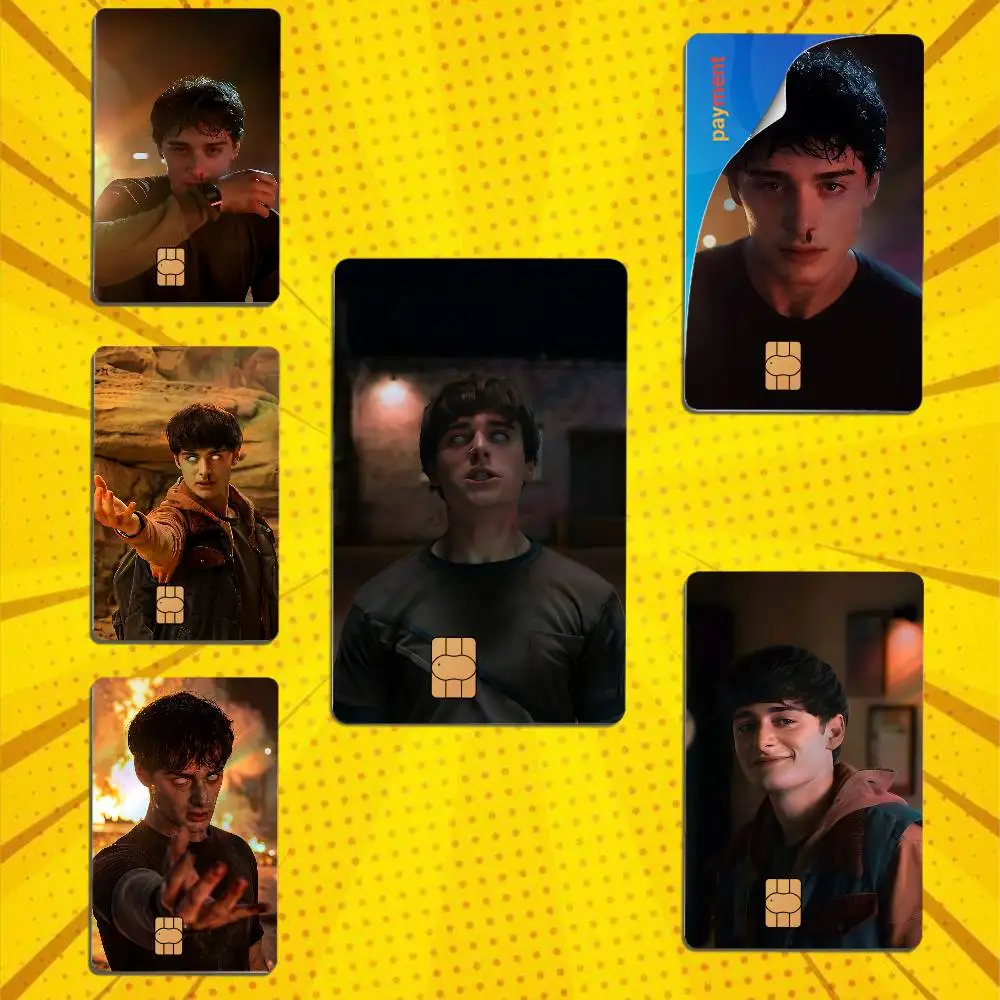 Awakened Ability Will Byers Laser shimmer Name Card Sticker Decorate Bank Card Couple Student Study Supplies Decals Patch