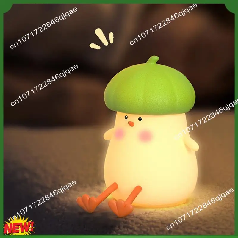 

A48I Kawaii's Little Vegetable Chicken Маленький ночник Спальня Милый атмосферный свет