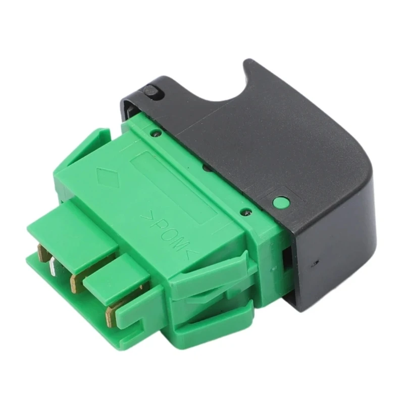 84810-0H010 Door Glass Control Button Assembly with Black Housing Green Base