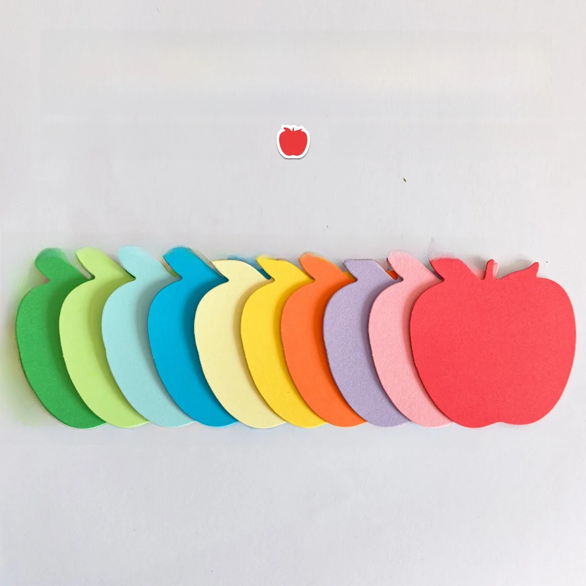 shaped-handmade-paper-creative-drawing-book-growth-record-card-classroom-wall-decor-stickers-cultural-supplies