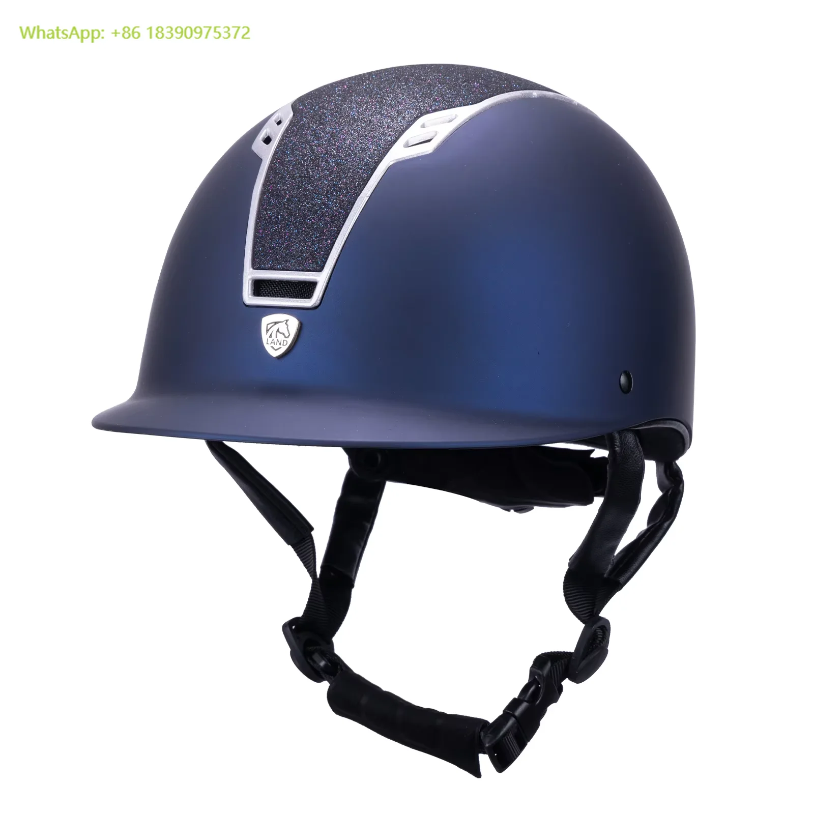 

Шлем для выездки LAND класса люкс с элегантным дизайном, материал ABS+EPS, модель AU-H08