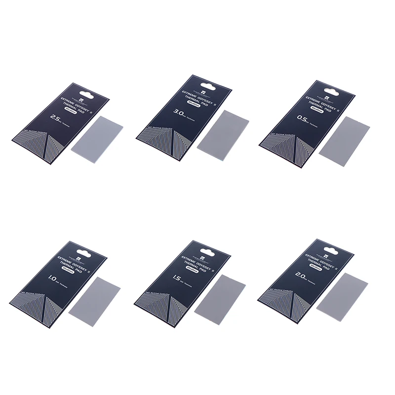 【F】85×45MM 0.5-3.0MM Thickness 2nd Generation 14.8W/MK Silicone Pad Thermal Pad CPU/GPU Graphics Card Motherboard Thermal Pad