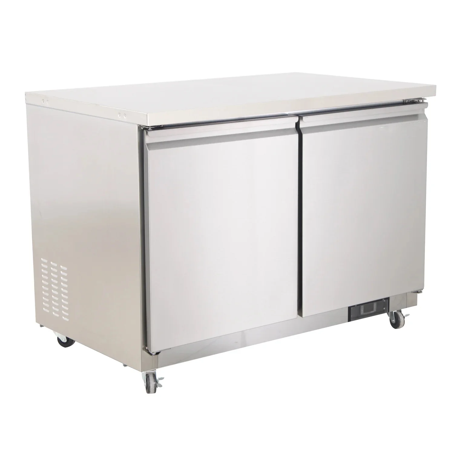 Stainless Steel Under Counter Drink Refrigerator Compact Design For Coffee Shop Office Pantry And Small Restaurant