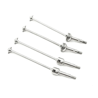 WOWFU-For Wltoys 144001 124018 124016 1/12 RC Car Upgrades Parts Cardan Shaft Dog Bone Rear Axle