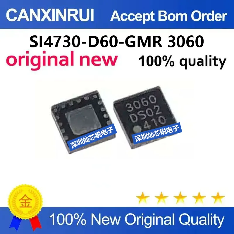 (5-100pieces)Brand new original SI4730-D60-GMR with 3060 marking RF transceiver integrated chip