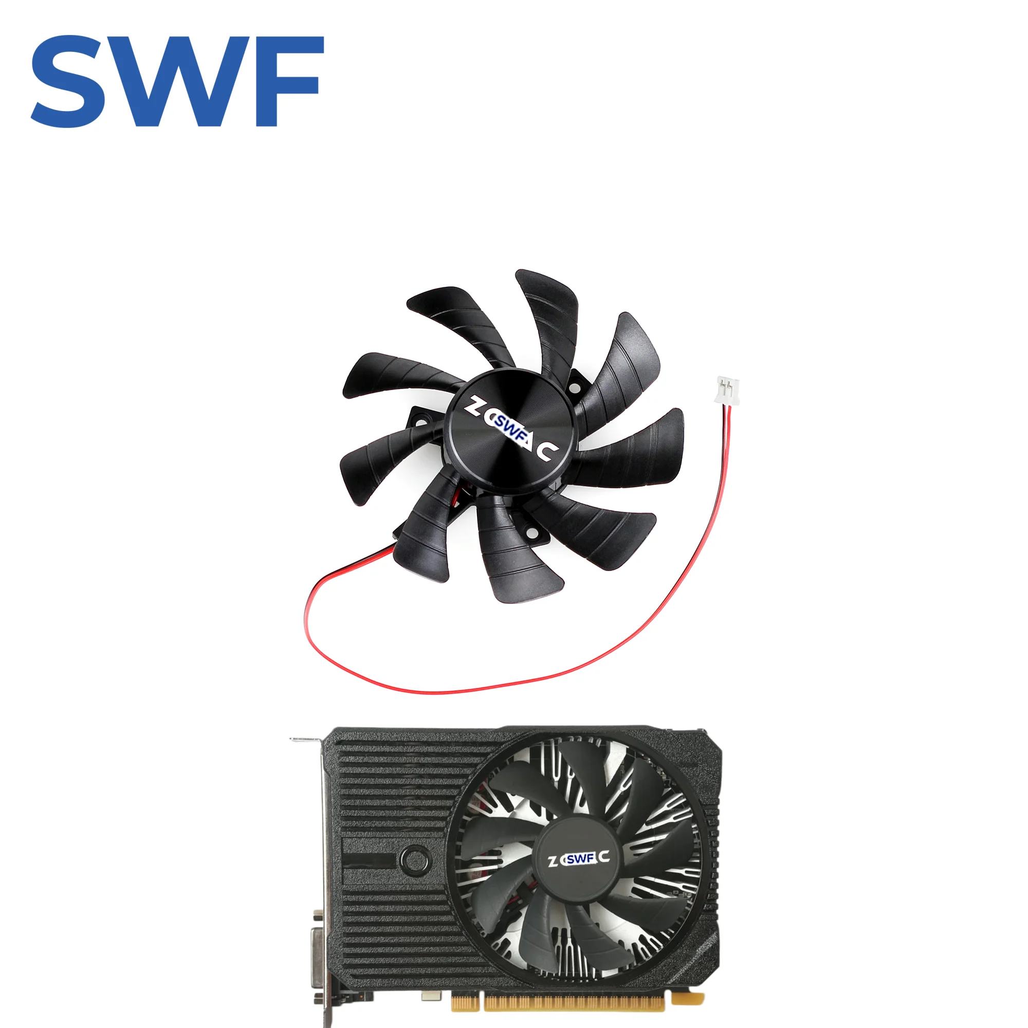 

Вентилятор охлаждения 85 мм GA92S2U для видеокарт ZOTAC GTX 1050 1050Ti