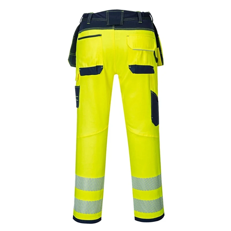 Work Pants For Men Multifunctional Work Trousers Workwear Pants With Reflective Tapes Hi Vis Workwear