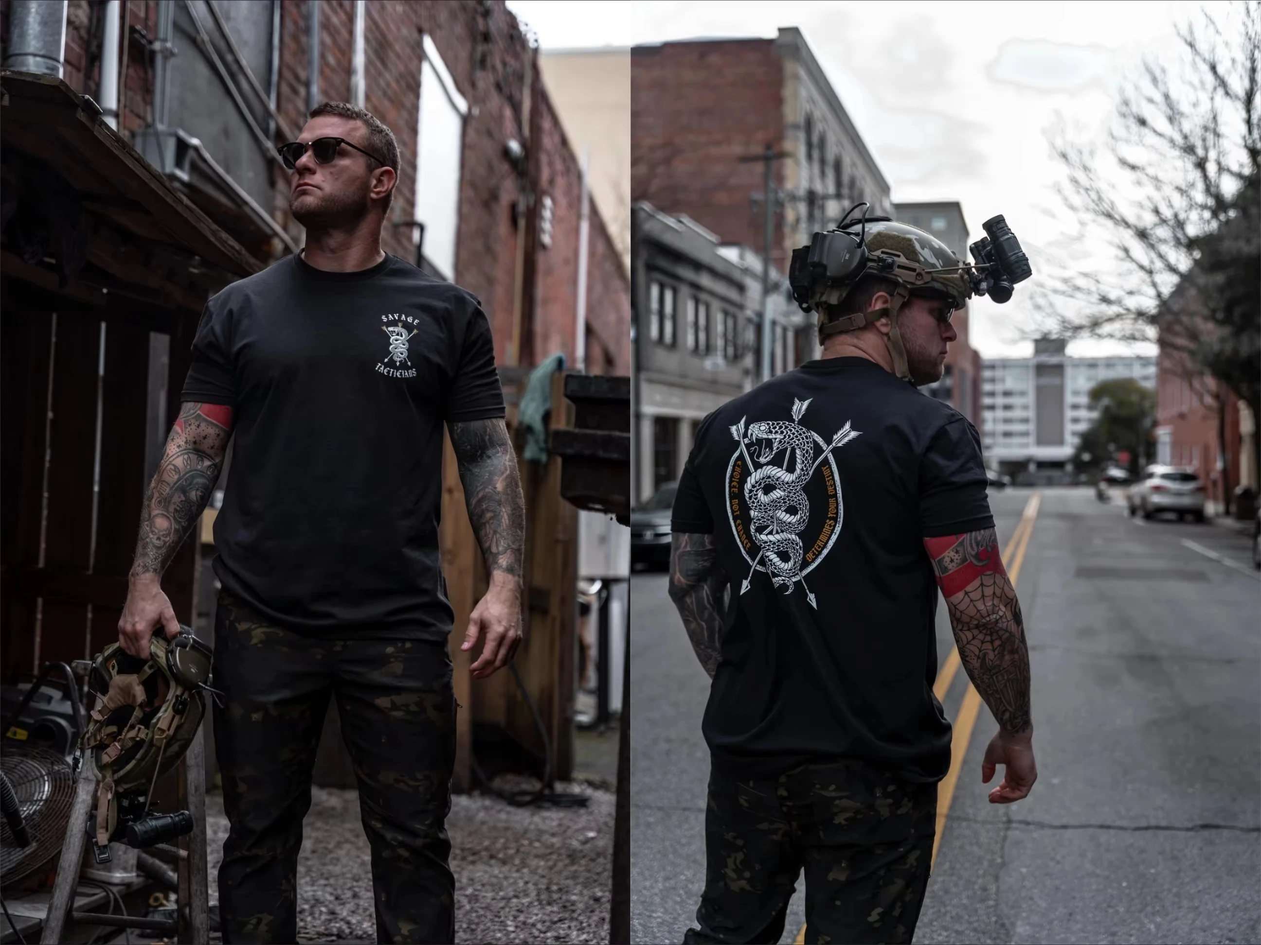 Choice, Not Chance – Savage Tacticians Graphic Tee Unisex Men Women Summer Sleeve Fashion Brand Luxury Casual Vintage Retro