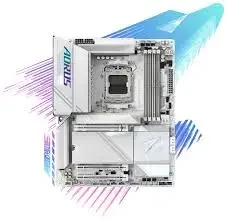 

2025 hot sale X870E AORUS PRO Ice Motherboard Supports AMD Ryzen 9000 CPUs, 16+2+2 Phase Digital VRM, up to 8000MHz DDR5 (OC)