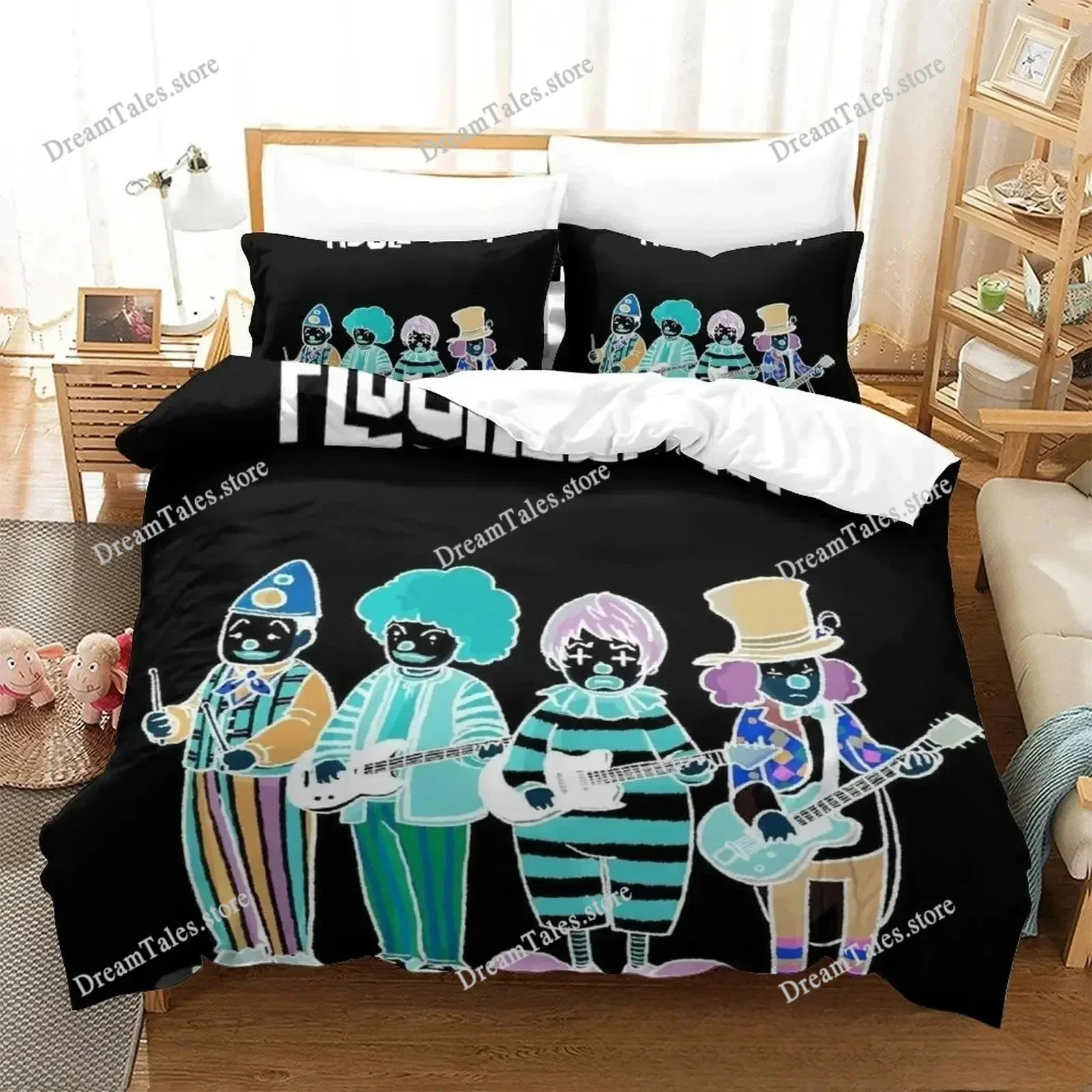 

3D Print Arctic Monkeys Bedding Set Boys Girls Twin Queen King Size Duvet Cover Pillowcase Bed Boys Adult Home Textileextile