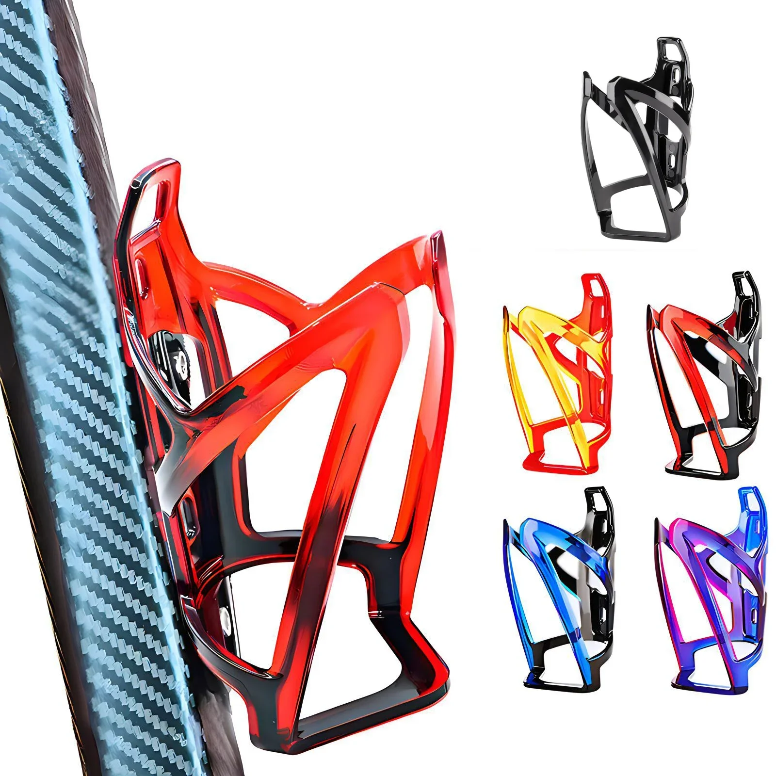 Bike Water Bottle Cage Universal Bike Water Drink Holder Durable Ultralight Water Bottle Holder for MTB Road Bike Mountain Bikes