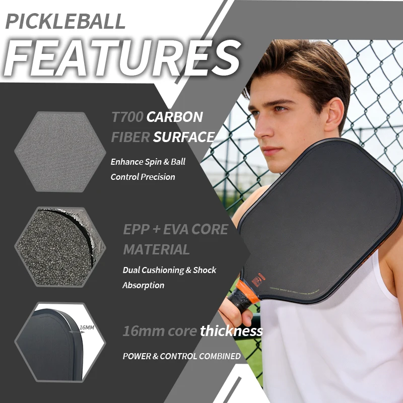 2026 Factory Custom Bread and Butter Loco Foam Core Pickleball Paddle USAPA Approved Thermoformed Pickleball Paddle